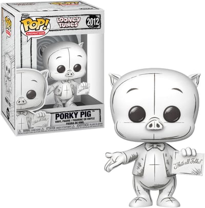 Funko Looney Tunes POP! Animation Vinyl Figure Porky Pig? 9 cm POP! Figuur