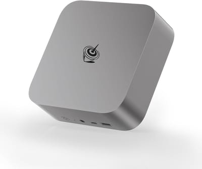 Beelink SER8 Mini-PC, AMD Ryzen 7 8845HS (maximaal 5,1GHz) 8C/16T, Mini-computer met 32GB DDR5 RAM 1TB NVMe PCIE 4.0 SSD, Mini-desktopcomputer met 4K driedubbele schermweergave WiFi6/BT5.2/WOL/W-11 Pro - zilver