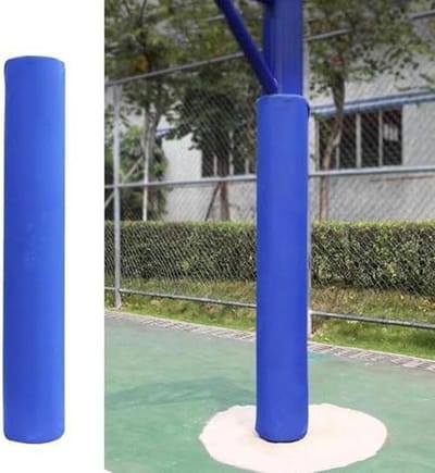 Basketbalpaal Beschermhoes - Paal Beschermer - Veilig Sporten - All-Weather Canvas - Universeel - Zwart
