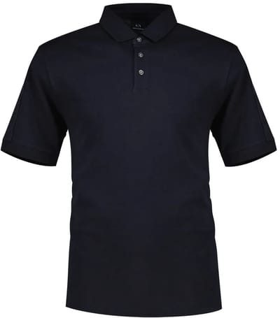 Armani Exchange Xm001290_af10366 Korte Mouw Poloshirt Zwart S Man