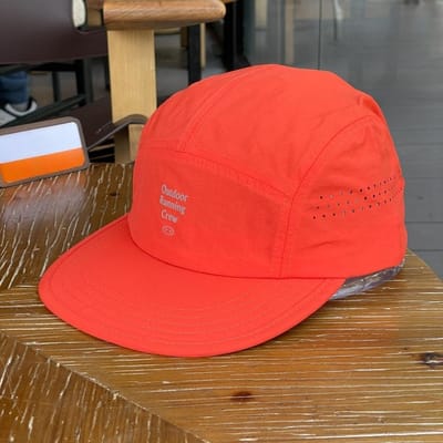 Casquette de Baseball 5 Panneaux Color Block - Lettre Brodé Filet à Séchage Rapide Respirant Casquette de Sport, Chapeau Mode Décontracté Léger Adjustable black