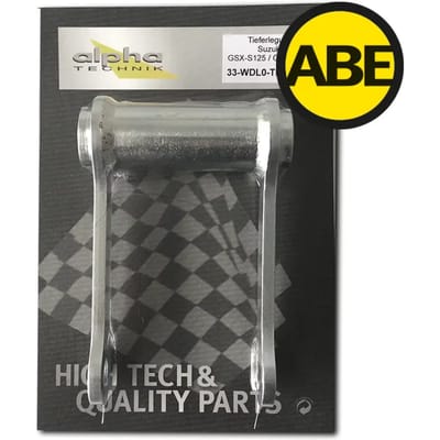 Verlagingsset Alpha Technik Suzuki GSX-R125/GSX-S125, WDL0