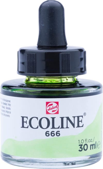 Ecoline 30 ml 666 Pastelgroen