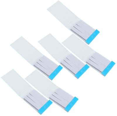 PartyKindom 6 Pakken 480 Vel test papier zuur stof papier 1-14 proefpapier gereedschap zuur lakmoespapier ph zuur papier universeel Experimentele benodigdheden steen teststrip