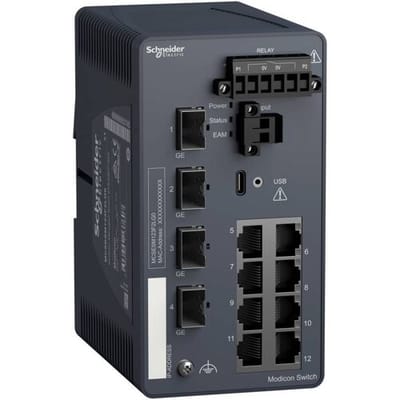 Schneider Electric MCSESM123F2LG0 MCSESM123F2LG0 Netwerk switch