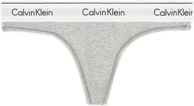 Calvin Klein Onderbroek - Maat M  - Vrouwen - grijs/wit