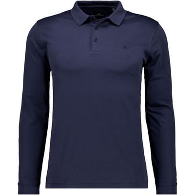 Ragman Polo Soft Knit Modern Fit Easy Care Marine / male