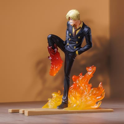 ONE PIECE Sanji Zoro Duel Model Beelden Anime Merchandise Huisdecoratie Valentijnsdag Mooie Cadeaus Kleine Mooie Cadeaus