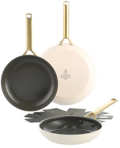 BK Sublime Koekenpannenset Crème 3-delig
