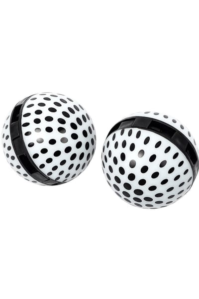 Set van 2 Herbruikbare Geurballen – Schoendeo / Luchtverfrisser tegen Zweetgeur – Anti-Geur Balletjes voor Sportschoenen, Werkschoenen, Gymtas & Sporttas – Geurverdrijver – Wit
