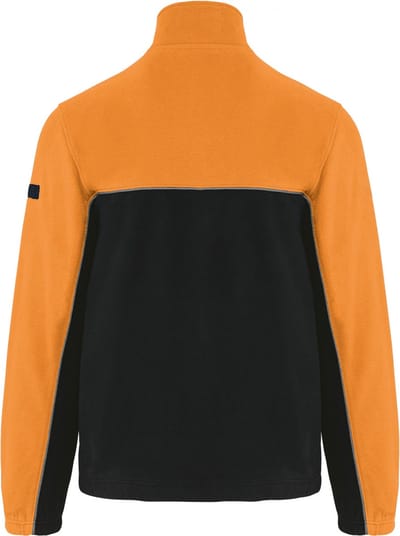 WK. Designed To Work Tweekleurige ecologishe uniseks fleece WK904 - Black / Orange - 3XL