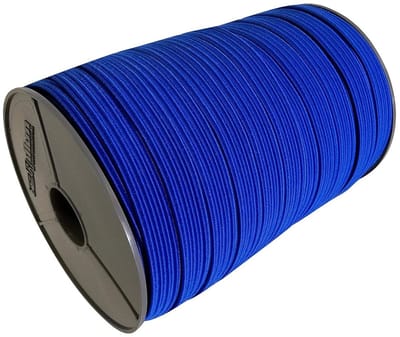 Elastisch Touw - Expanderband Plat - Bevestigen en Zekeren - Hoge Treksterkte - 30 Meter - Blauw