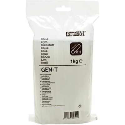 Rapid Gen-T - Lijmpatronen 12x190 mm - 1KG zak - Transparant
