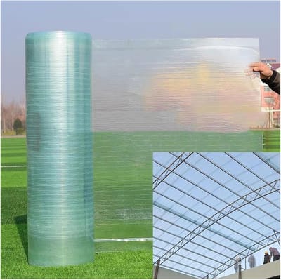 Transparante Dakpanelen - Polycarbonaat Platen - Serre Terras - UV Bestendig Lichtgewicht - 1 x 2 Meter - Transparant