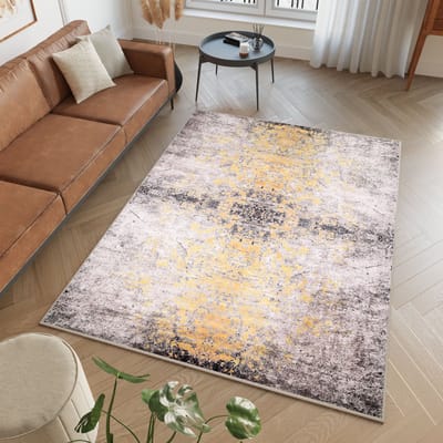 Tapiso Victoria Vloerkleed Laagpolig Antislip Woonkamer Tapijten Maat- 80x150