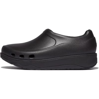 FitFlop Industrial Clog Dames Gezondheidszorg Werkklompen - ZWART - Maat 36