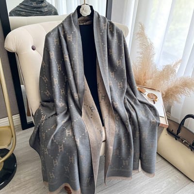 Dames Moslim Print Hijab Gouden Draad Lang Sjaal Ontwerp Lente En Herfst Zon Bescherming Sjaal Sjaal Foulard Wikkel Hoofddoek gray