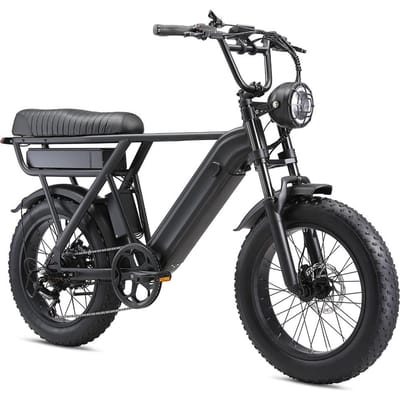 YANGOR Y20 Pro All-Terrain Elektrische Fiets met Dubbele Batterij 15Ah+20Ah zwart