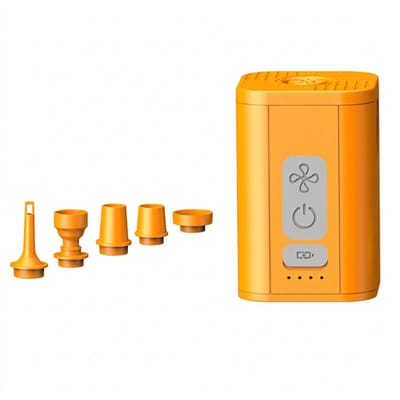 Draadloze draagbare elektrische luchtpomp - Voor luchtmatrassen & zwembanden-Belle's product