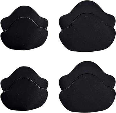 Sodrai Zelfklevende Hielvoering Reparatie Set | Schoen Hak Reparatie Vervanging | Zwart | 8 Stuks | Hielzooltje | Inlegzool | Hielzool | Hakbeschermers| Anti-Slijtage Na Hak | Voetverzorging |