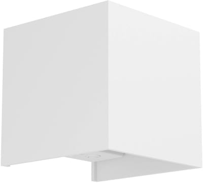 EGLO Rincine Wandlamp Buiten - Sensor - Oplaadbaar (tot 72 uur licht) - 10 cm - Wit - Draadloos - Dimbaar