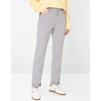 Flared Fit stoffen broek met Lyocell Met lyocell Model 'Carola'