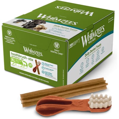 Voordeelpakket: 2x14 stuks Whimzees by Wellness E-Com Stix maat XL hondensnacks