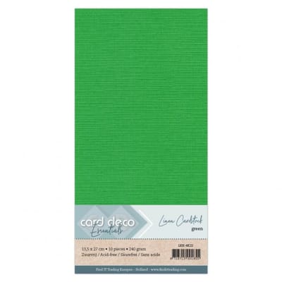 Linnenkarton - Vierkant - Groen