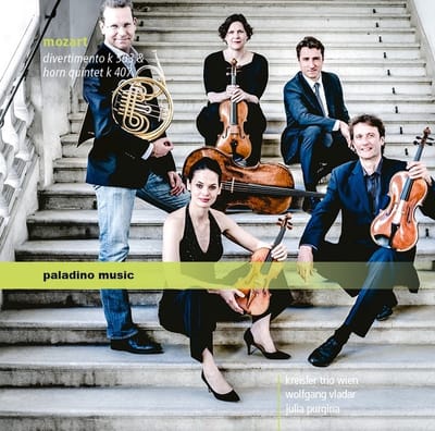 Kreisler Trio Wien - Mozart: Divertimento K 563 & Horn Quintet K 407 (CD)