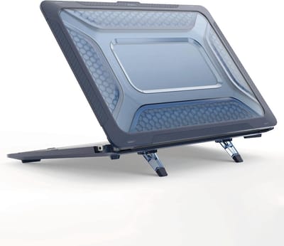Bumper Case - Geschikt voor MacBook Pro 13 inch Hoes - Hardshell Case voor Pro 13-inch modellen van 2017-2022 - Blauw
