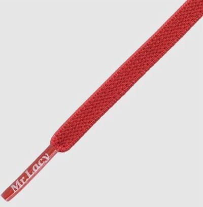 Mr. Lacy - schoenveters - Flexies plat - Rood - veterlengte 110 cm