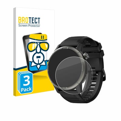 BROTECT - Glas Screenprotector voor Kiprun GPS 900 by Coros - Gehard Beschermglas 9H 3 Stuks