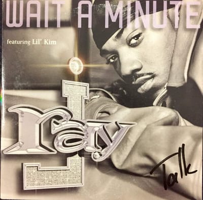 Wait A Minute, Ray J Featuring Lil' Kim | Media condition: Very Good Plus (VG+) | CD, Single