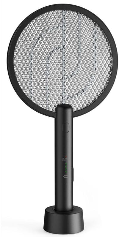 MKSS® Vliegenmepper Elektrisch - Vliegenverjager voor op Tafel - Vliegenval