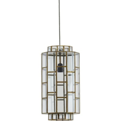 Light & Living Hanglamp Søstrene - Antiek Brons - Ø24cm - Modern - Hanglampen Eetkamer, Slaapkamer, Woonkamer