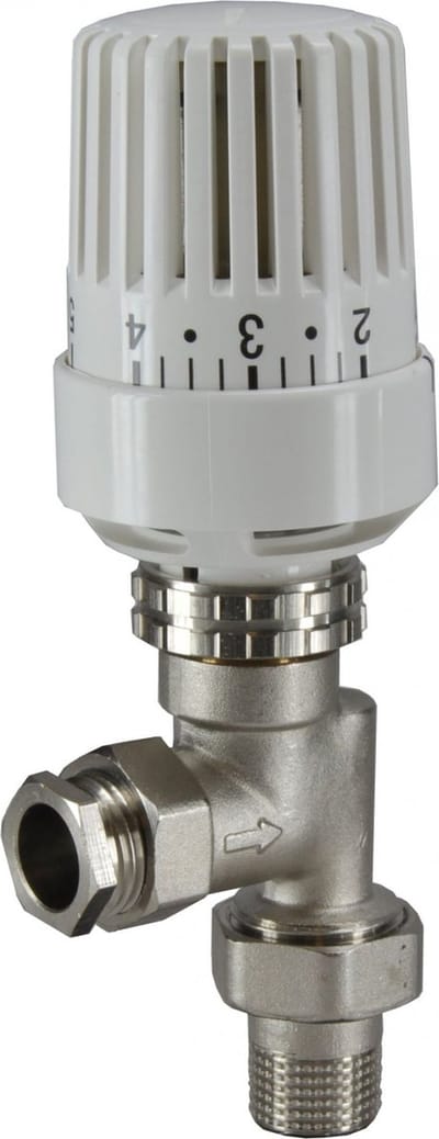 Sanifun Thermostatische Radiatorkraan 1/2 x 15 mm Axiaal – Chroom