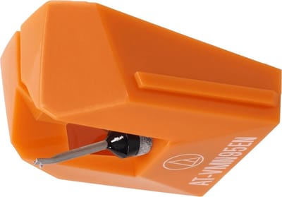 Audio-Technica VM95 series AT-VMN95EN - replacement stylus for turntable - elliptical nude - Platenspeler Oranje