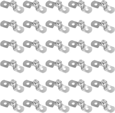 RVS Pipe Clamps 8 mm voor Water- en Gashoses, Set van 30 Stuks, Duurzaam en Corrosiebestendig