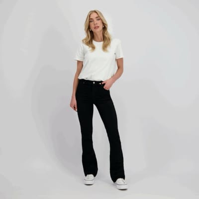 Raizzed Faye black denim