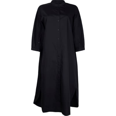 AllSaints Trina Dress Black Size: 44 | Shirt Dresses Outlet | Dames | Zwart