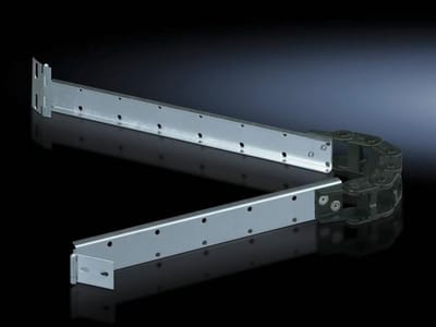 Rittal DK 7163.565 Kabeldrager Met scharnier, Met knikbescherming Plaatstaal 1 stuk(s) Piece