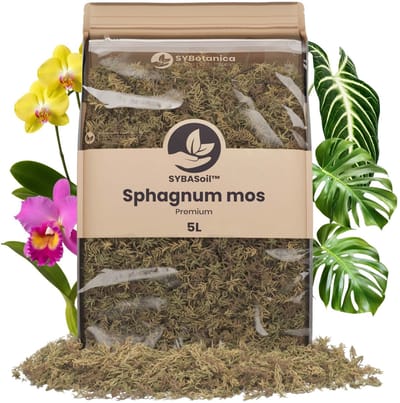 Sybotanica - Sphagnum mos 5L - 5-15cm - Hydrocultuur Groeimedium - Lokaal geoogst