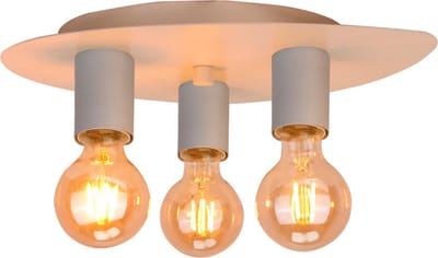 Chericoni Colorato Plafondlamp - 3 Lichts - Grijs - IJzer & Metaal - Italiaans Design - Nederlandse Fabrikant.