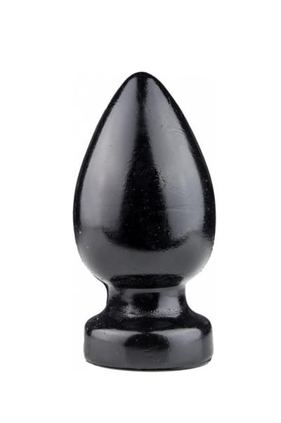 Gangbangster - Bastos - Buttplug - 12 x 6 cm - PVC - Zwart