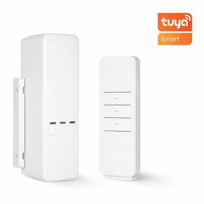 Moes rolgordijn motor | Koord motor met Wifi | Werkt op Tuya Smart en SmartLife | incl. Afstandsbediening | Geschikt voor elk type rolgordijn koord