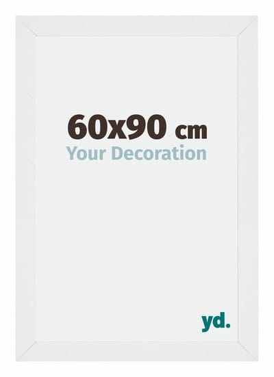 Your Decoration - Puzzellijst 60x90 cm - Wit Hoogglans - Puzzellijst 1500-2000 stukjes - MDF Fotolijst - Mura