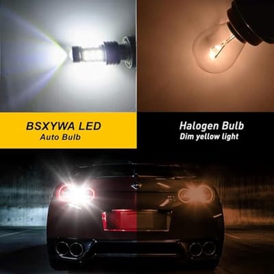 LED-lampen P21w 1156 Ba15s 12V 24V - Super Helder Wit 6000K voor Auto en Vrachtwagens