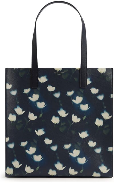 Ted Baker schoudertas shopper Tuulcon Large Tulip Printed Icon Bag Navy veelkleurig