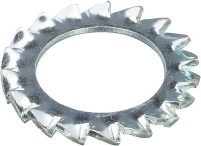 Tandveerring verzinkt DIN 6798A M10 (10.5x18.0x0.9) – 10 stuks