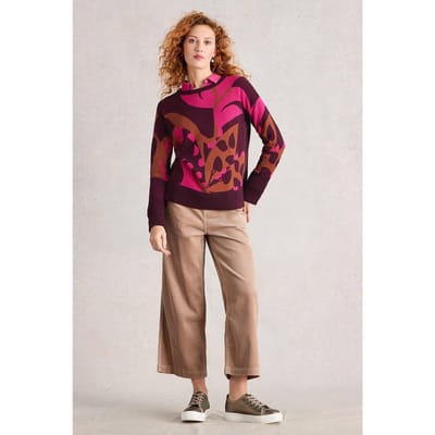 White Stuff Olive Jumper Plum Multi Taglia: 10 | Maglioni a maglia Outlet | Donna | Magenta